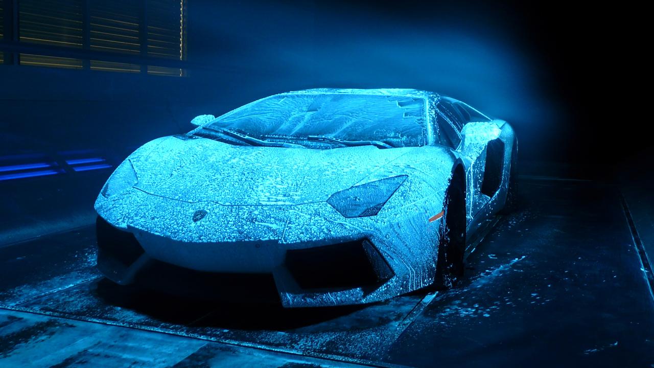 Automobil-Windkanal Verschmutzung