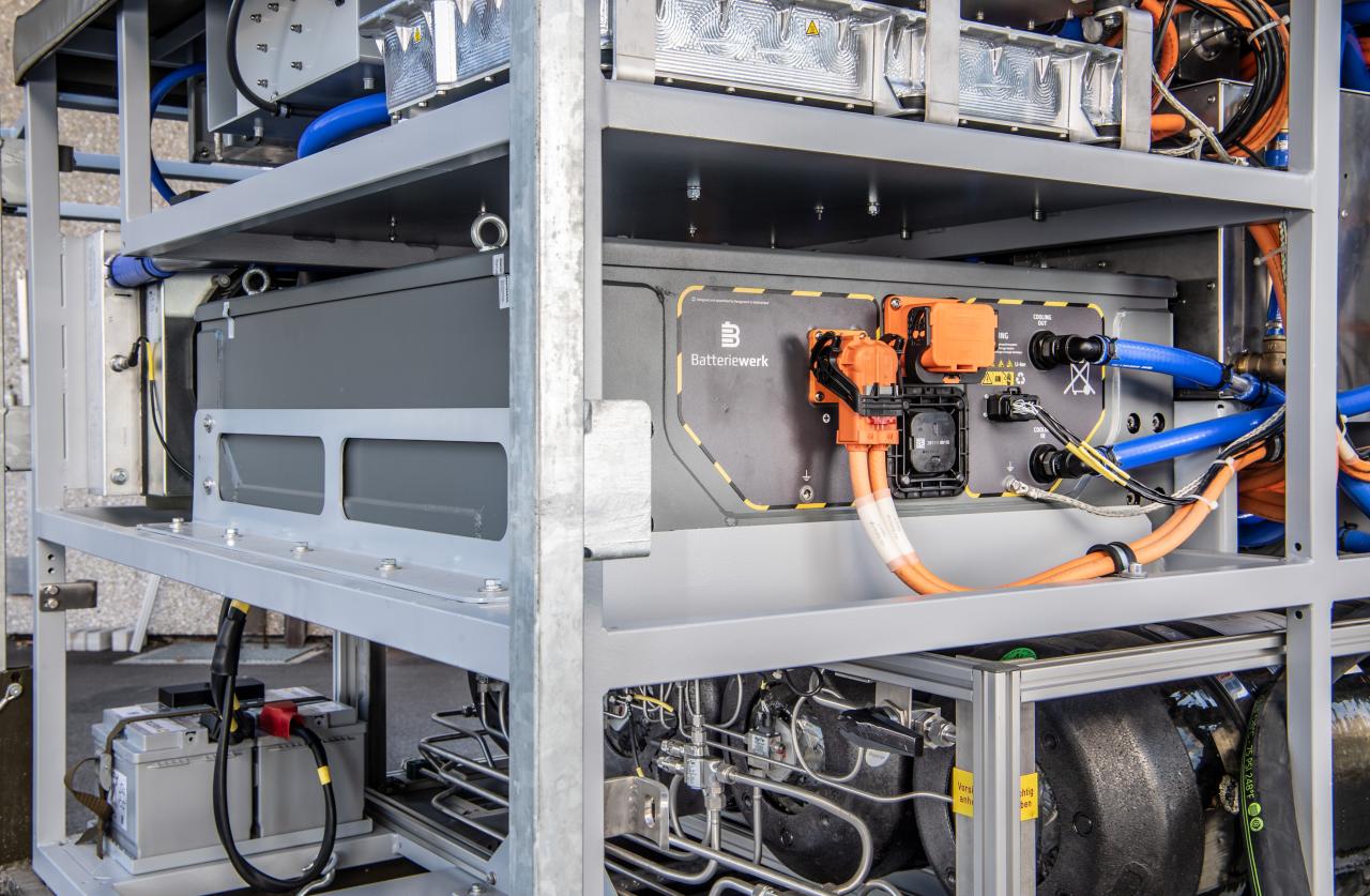 Batterie der HybridAPU