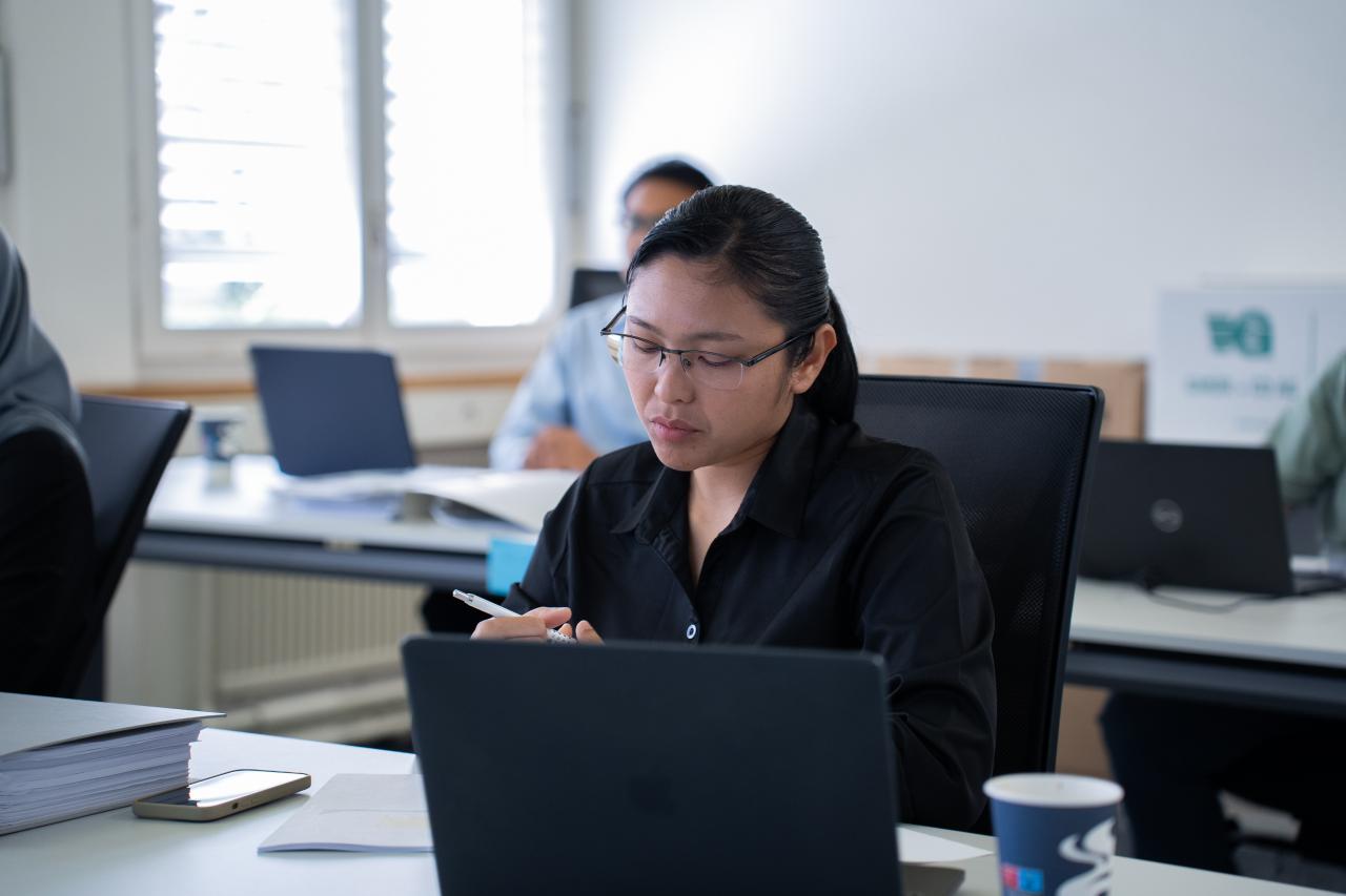 Trainees aus Malaysien